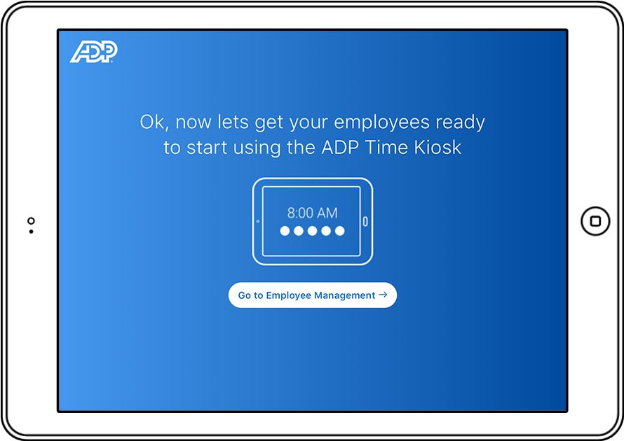 ADP Time Kiosk